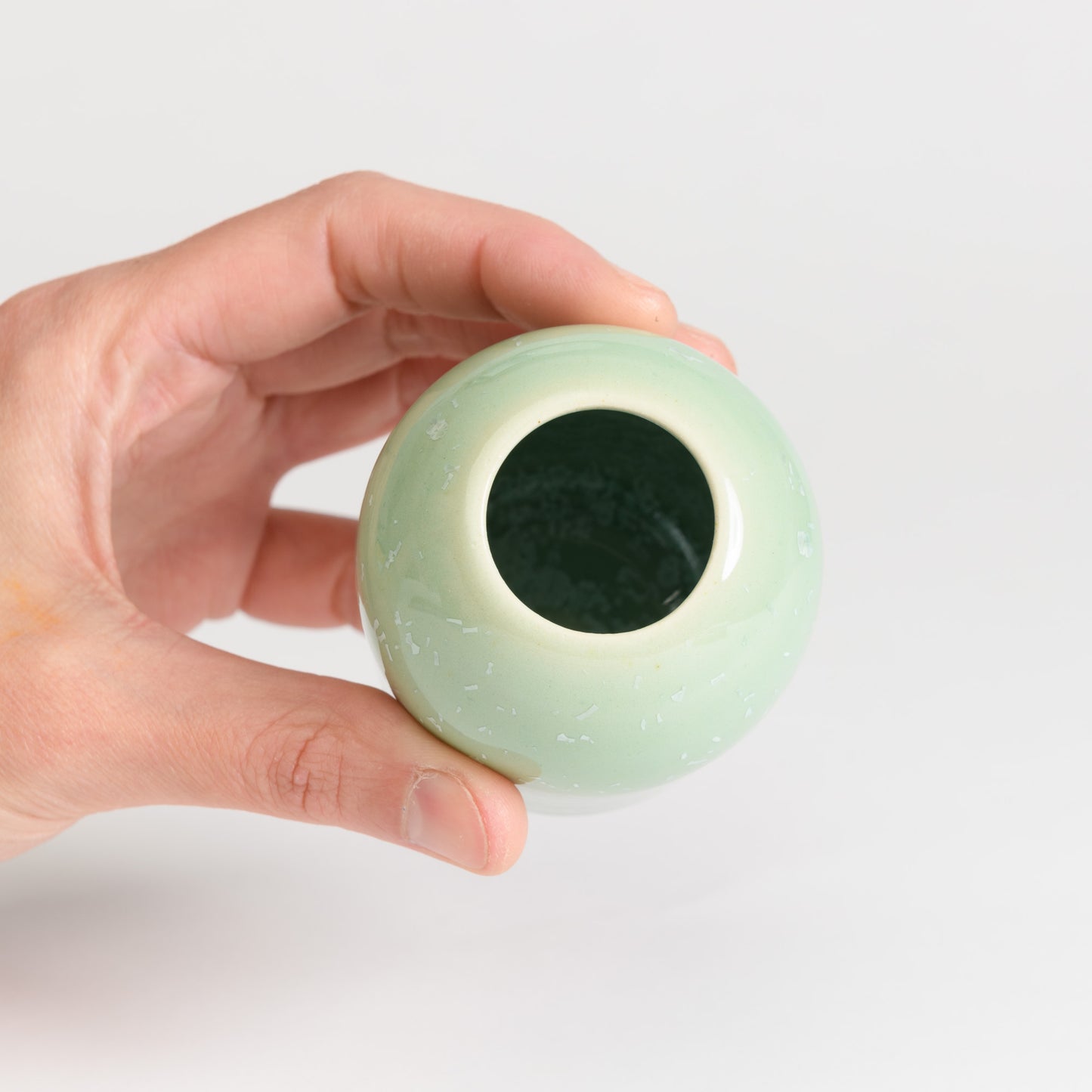 Mini Vase - Green Tapered