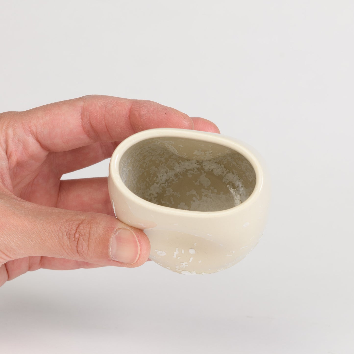 Mini Vase - Natural Dimpled