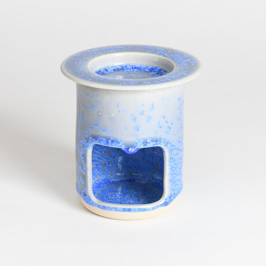 Oil/Wax Burner - Crystal Blue (second)