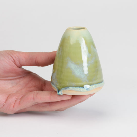 Mini Vase - Seafoam Cone