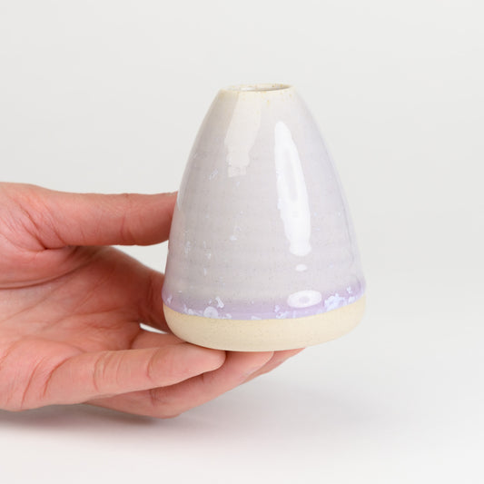 Mini Vase - Lilac Cone