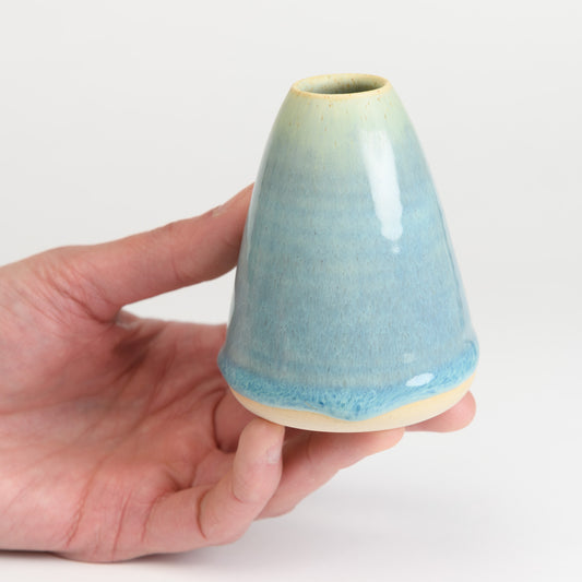 Mini Vase - Ocean Cone