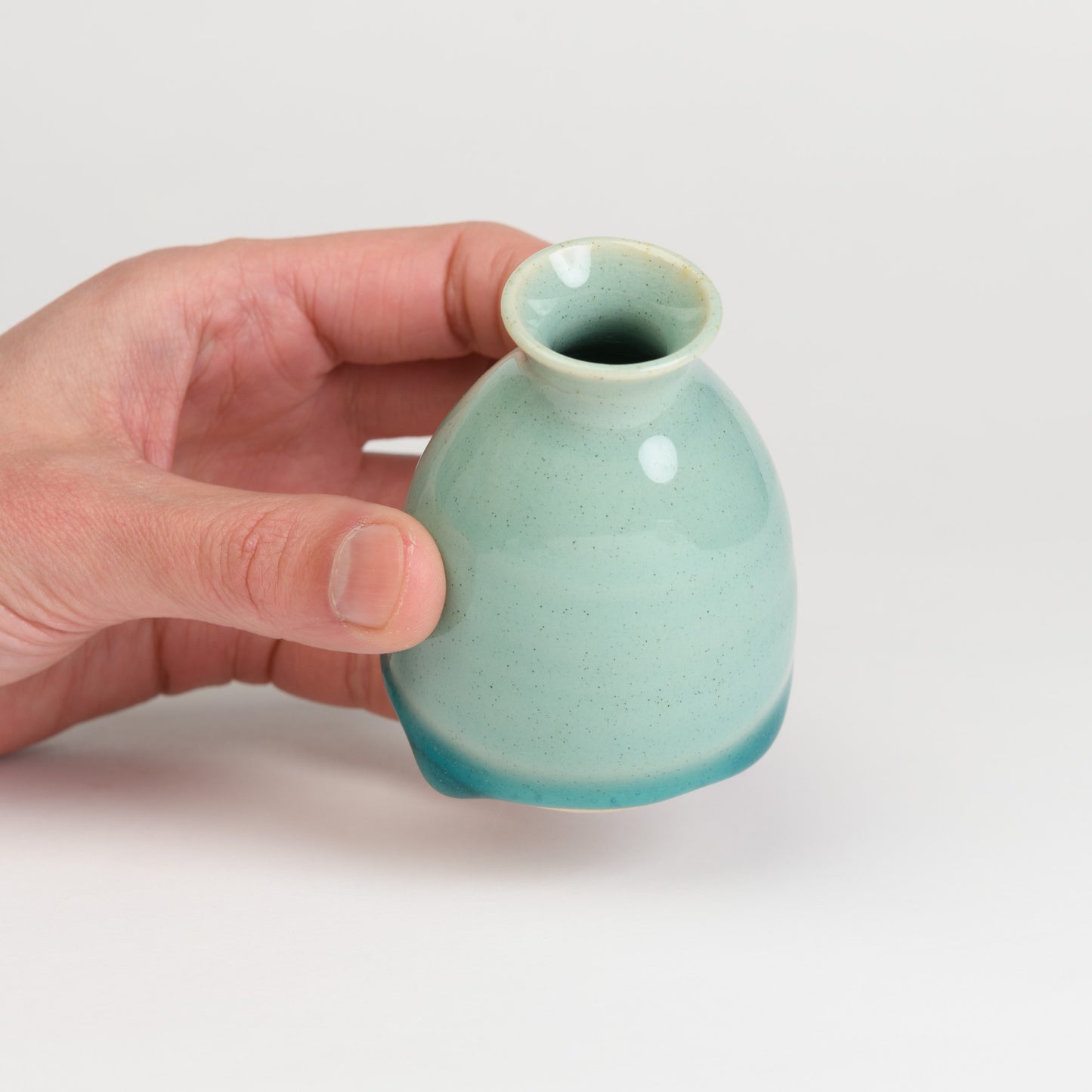 Mini Vase - Jelly Turquoise Bottle