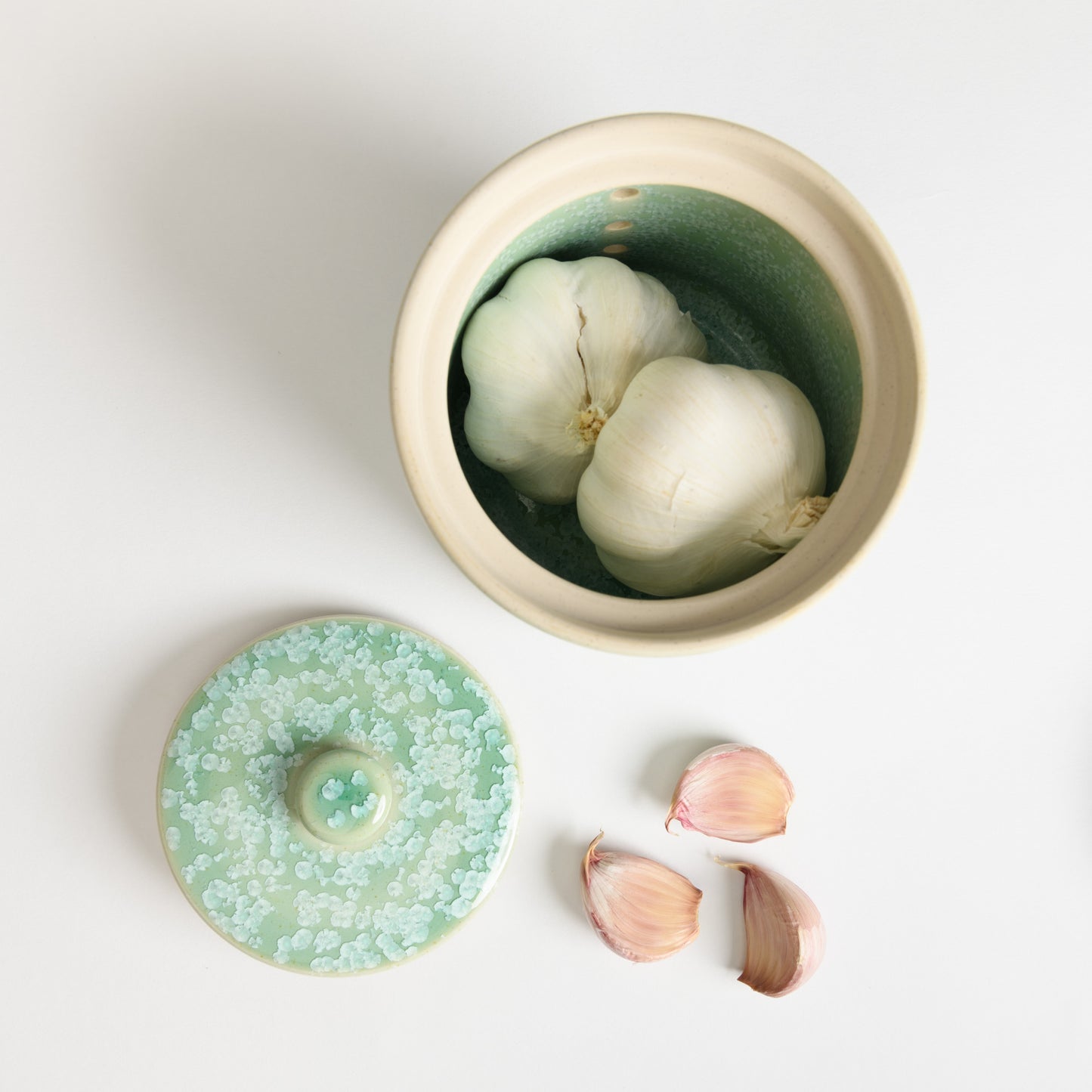 Garlic Keeper - Crystal Mint
