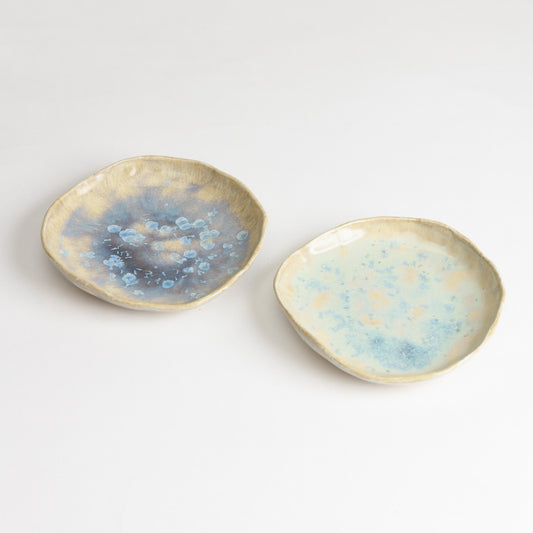 Set of 2 Jewellery Dishes - Moonstone and Opal (second)