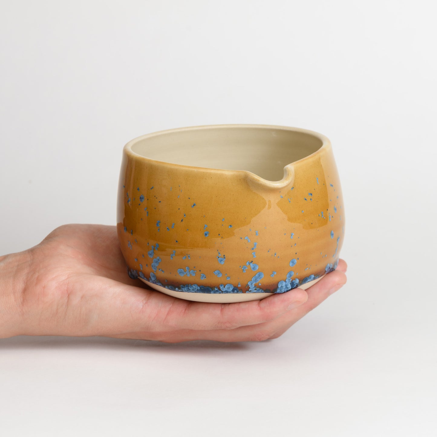 Matcha Bowl - Crystal Amber