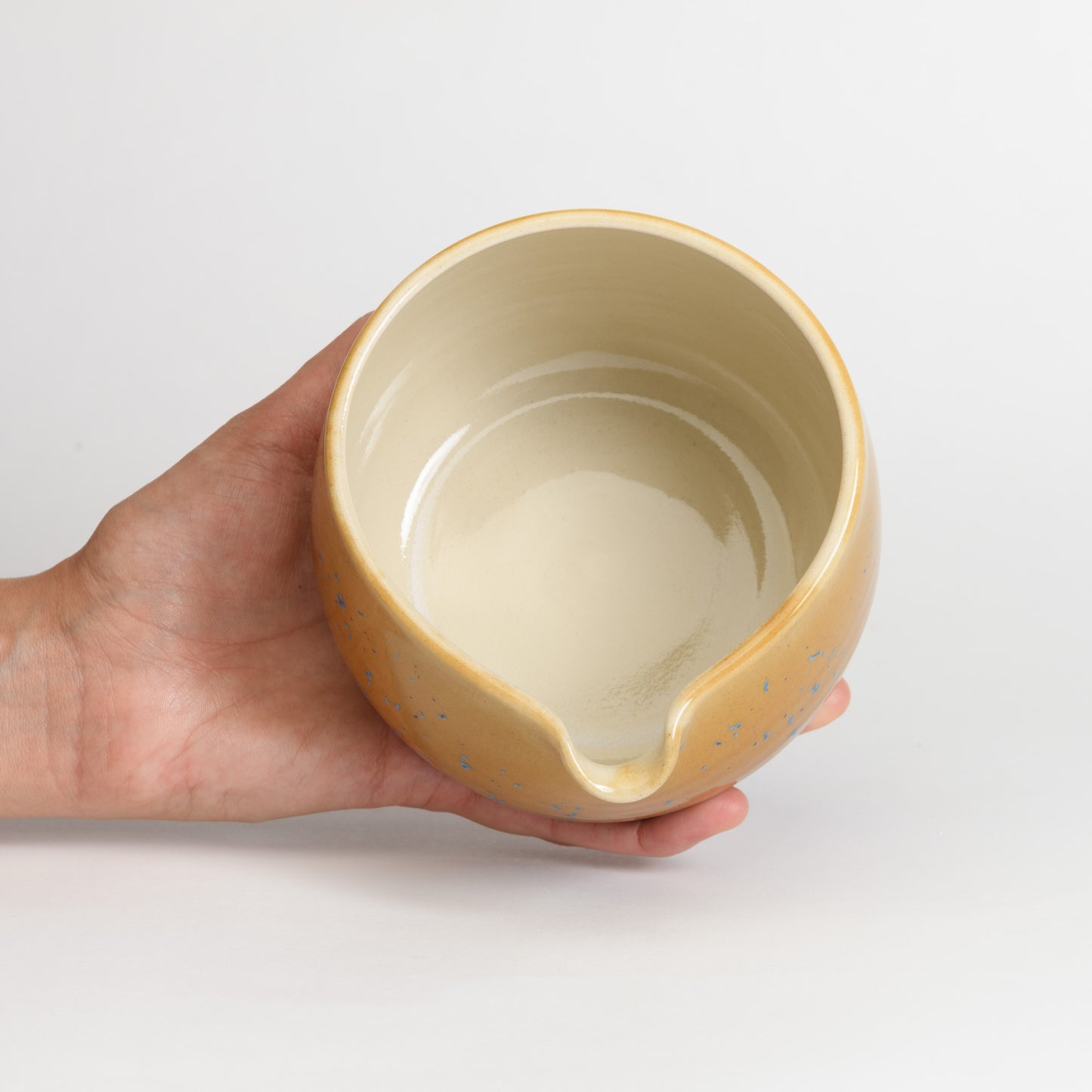 Matcha Bowl - Crystal Amber