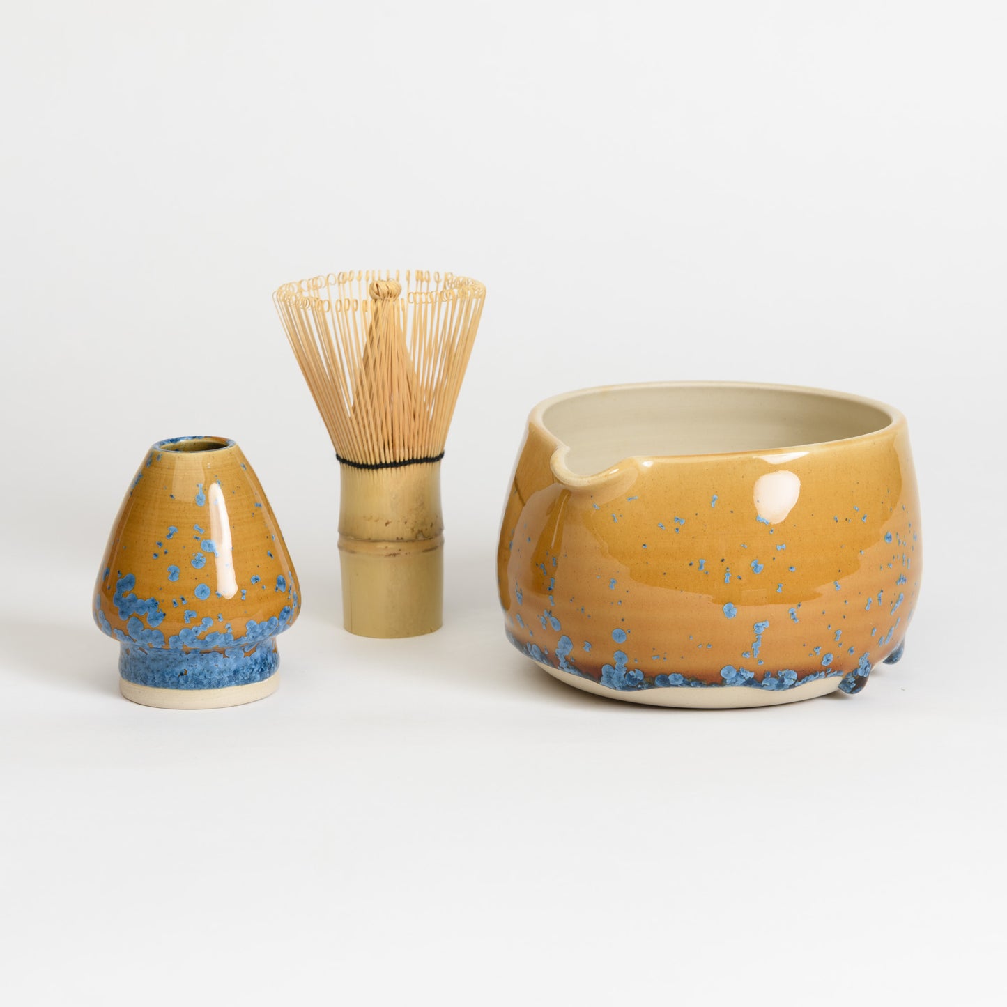Matcha Bowl - Crystal Amber