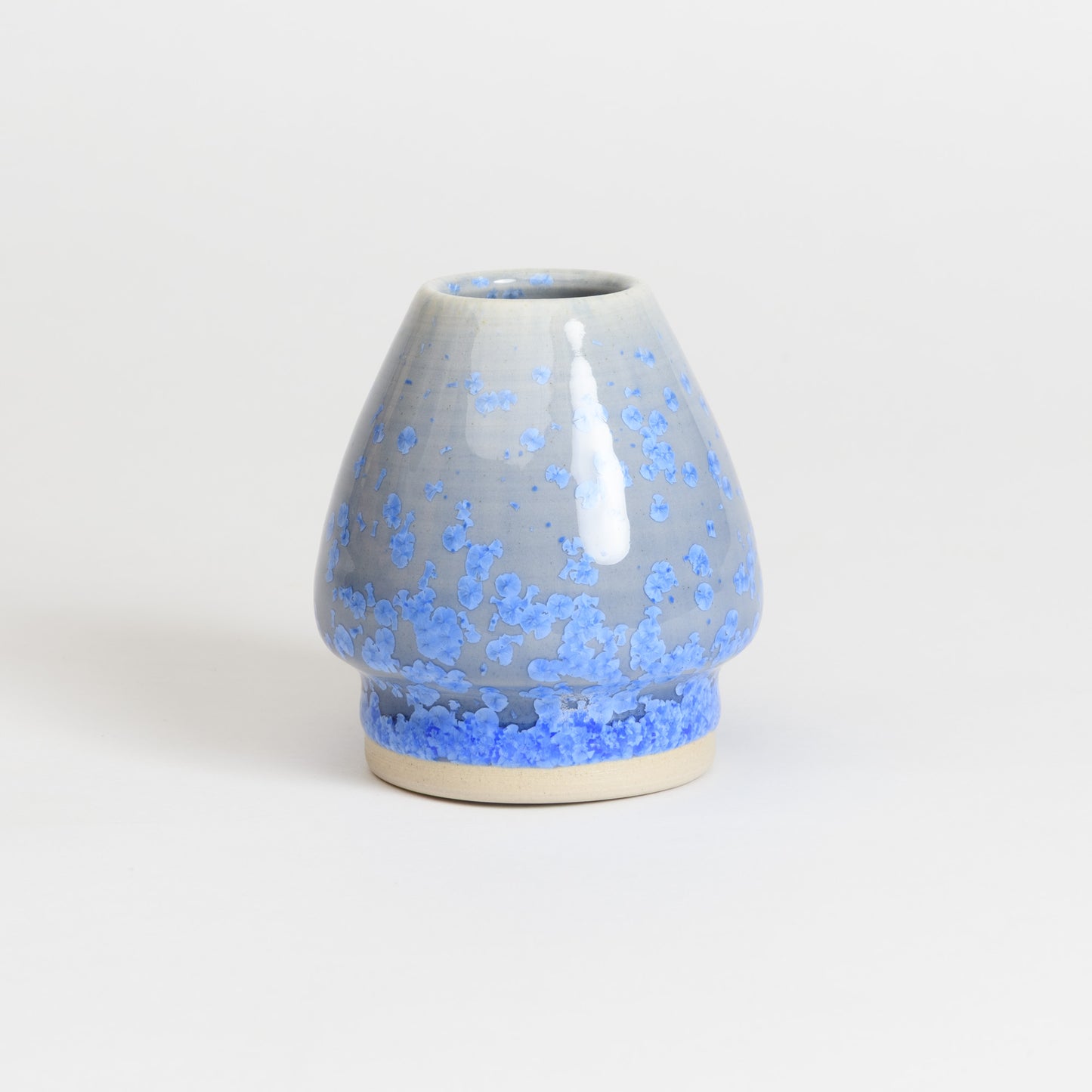Matcha Whisk Holder - Crystal Blue