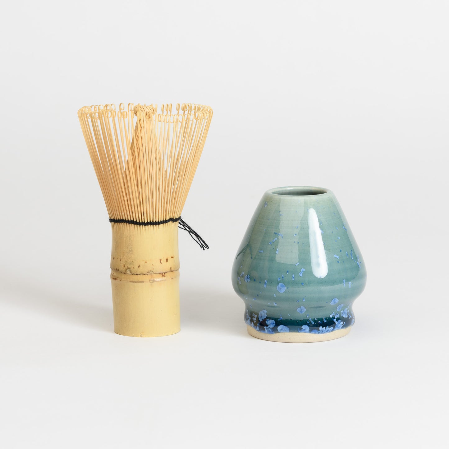 Matcha Whisk Holder - Crystal Teal