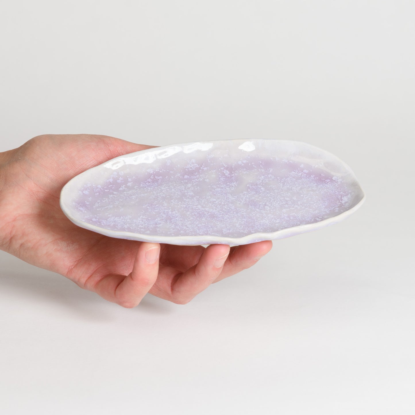 Oval Tray - Crystal Lilac