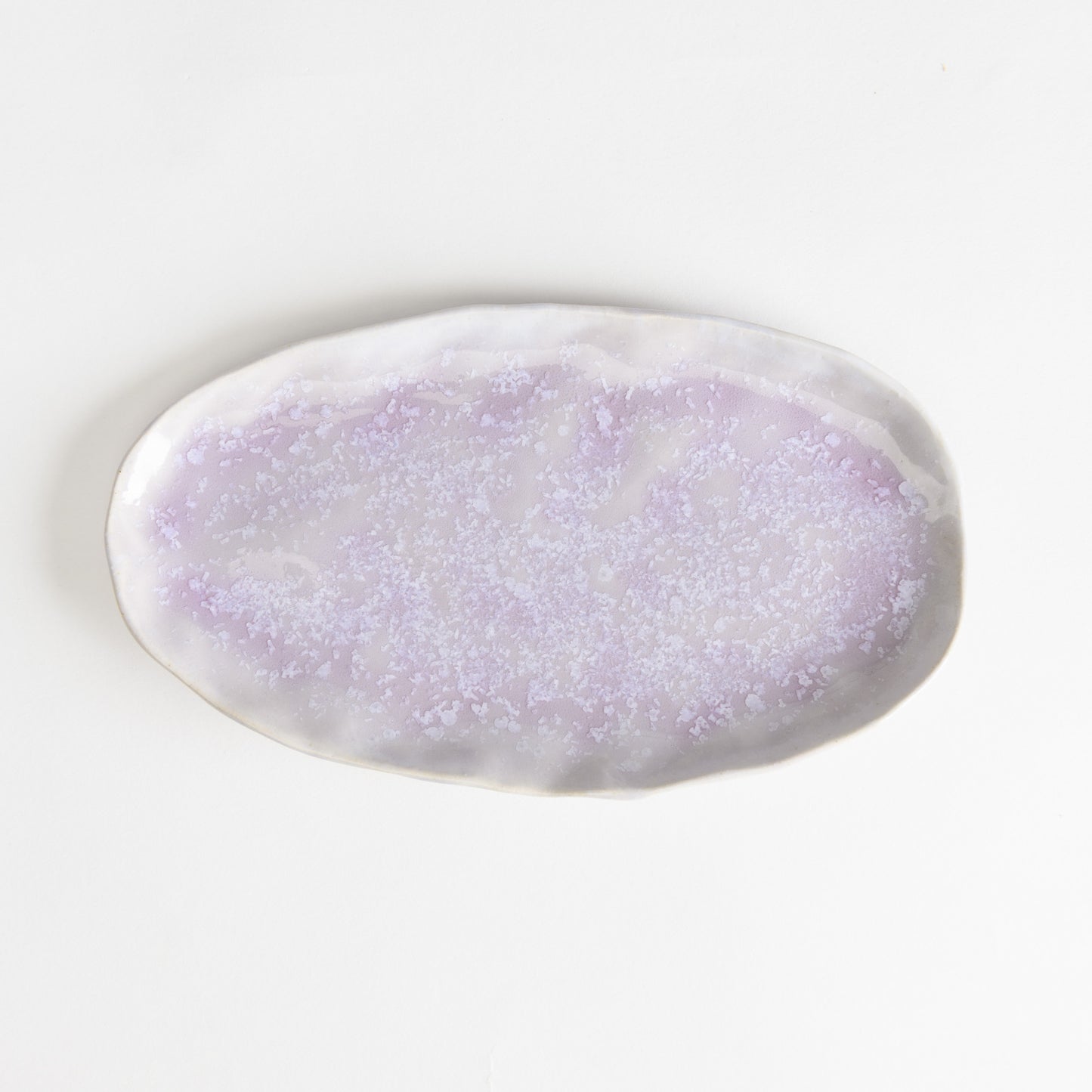 Oval Tray - Crystal Lilac