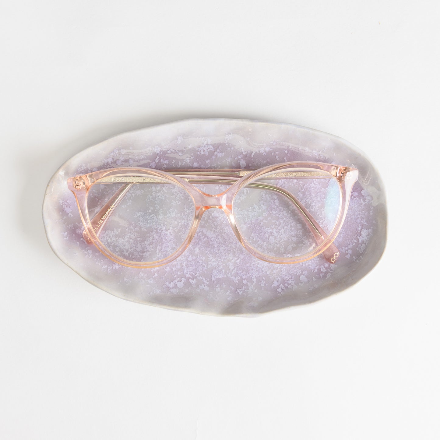 Oval Tray - Crystal Lilac