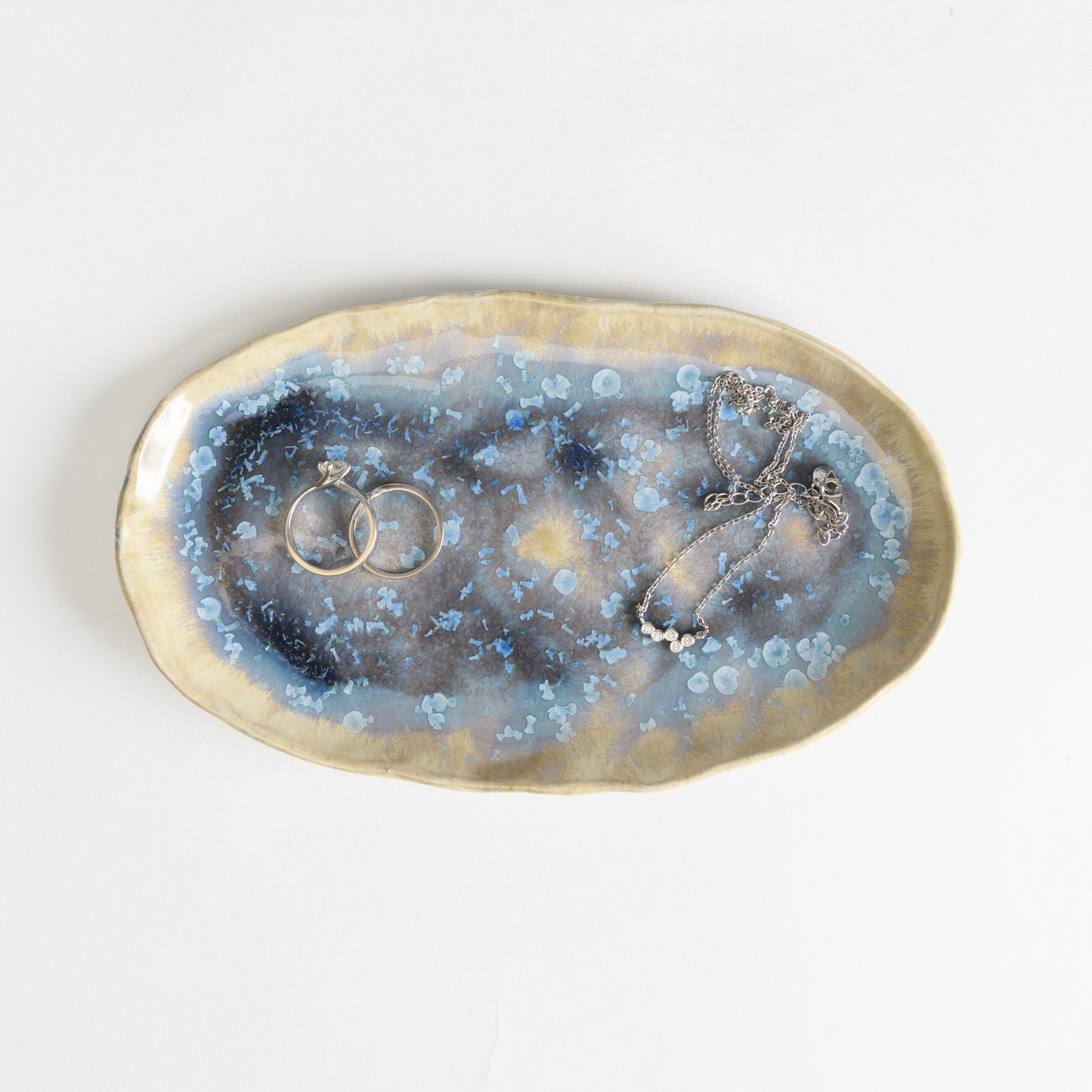 Oval Tray - Mermaid Moonstone