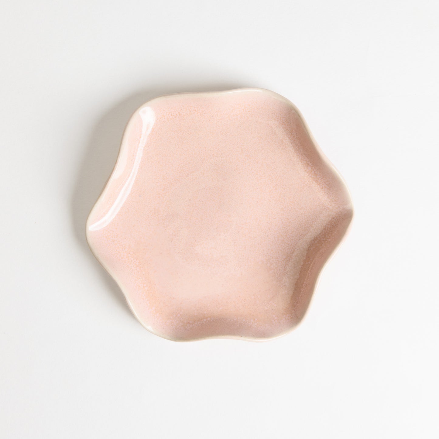 Jewellery Dish Wavy - Pink