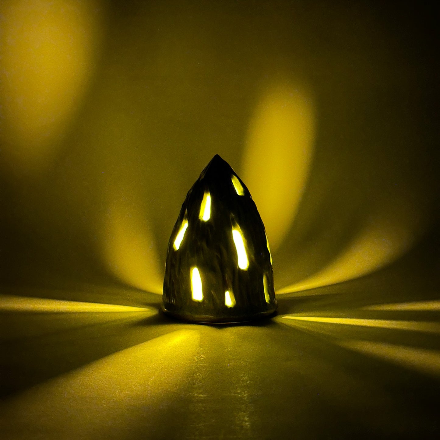 Christmas Tree - Carved Medium Seafoam