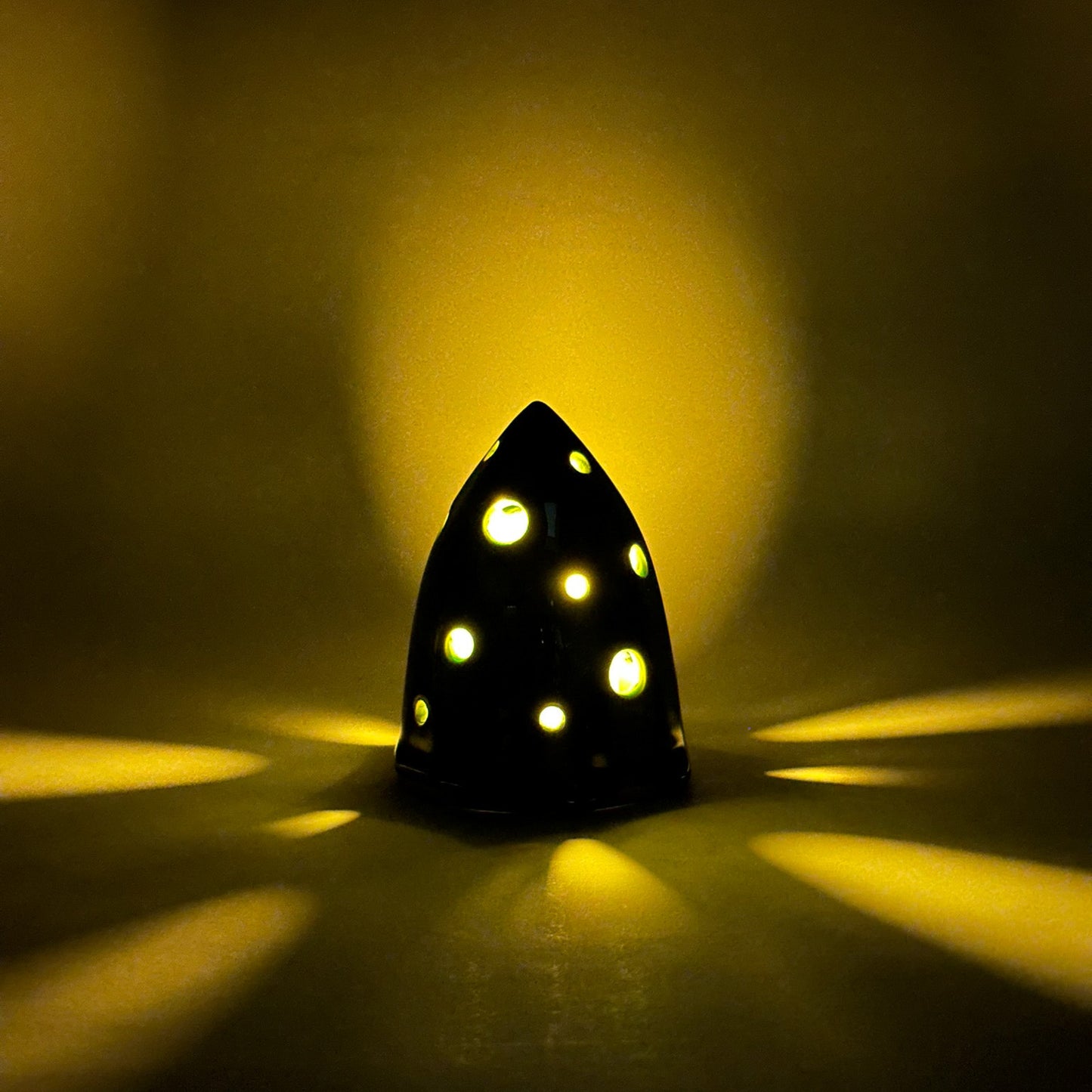 Christmas Tree - Carved Small Moss