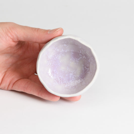 Tealight Holder - Crystal Lilac