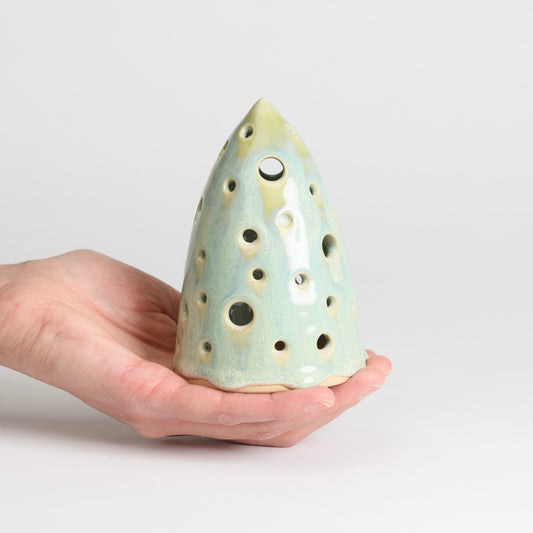 Christmas Tree - Carved Medium Seafoam