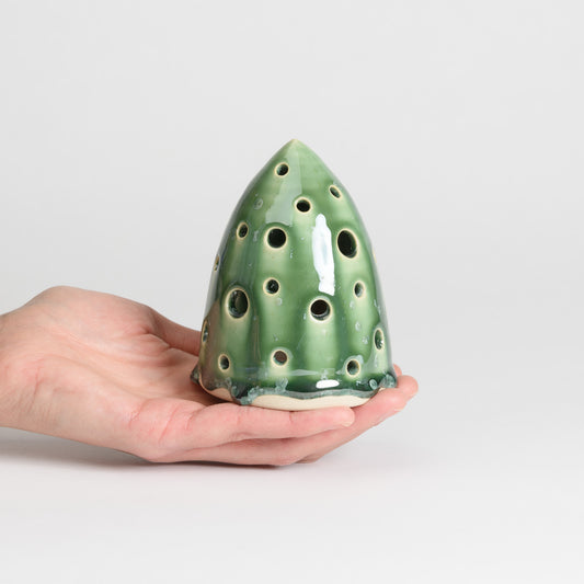 Christmas Tree - Carved Medium Moss