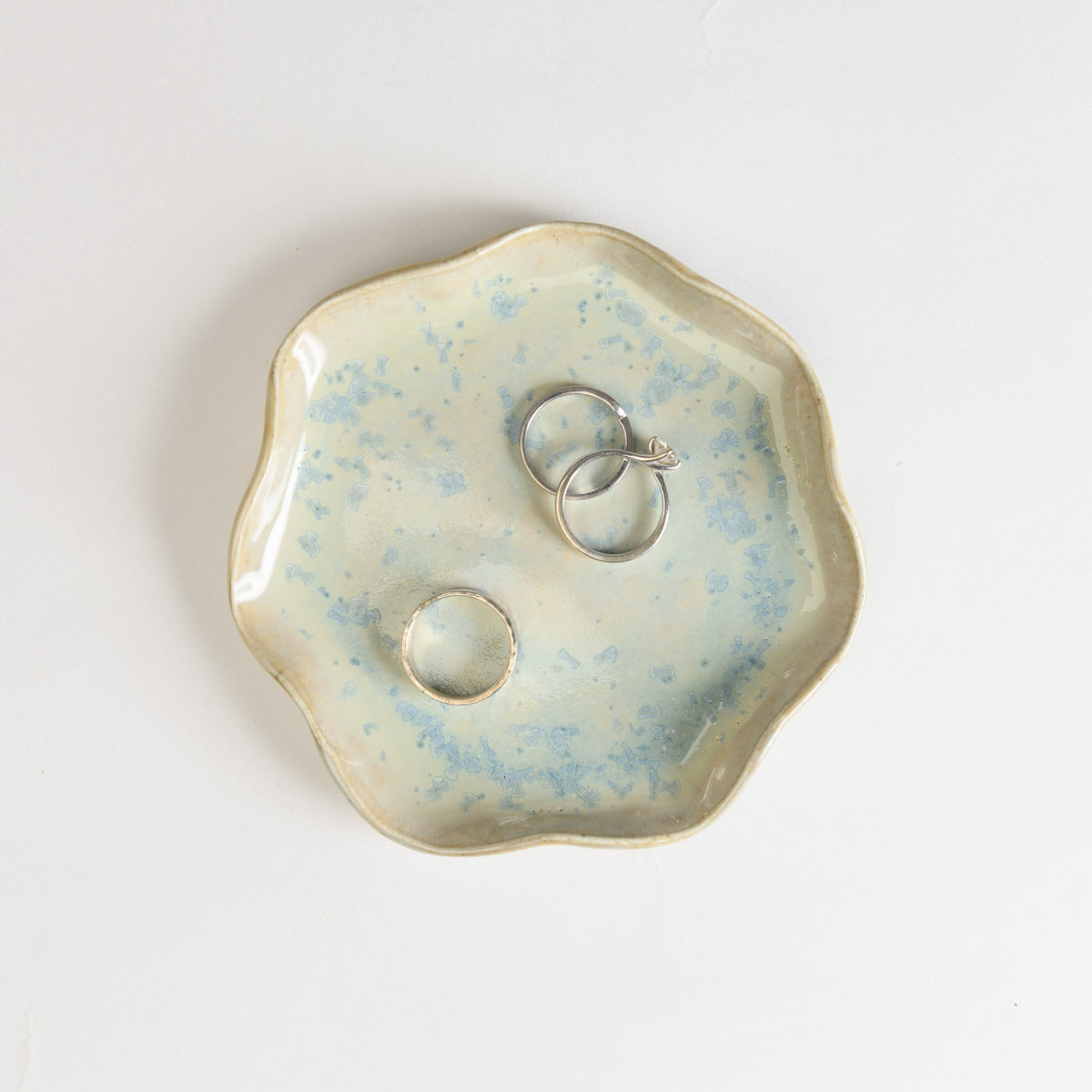 Jewellery Dish Wavy - Mermaid Opal
