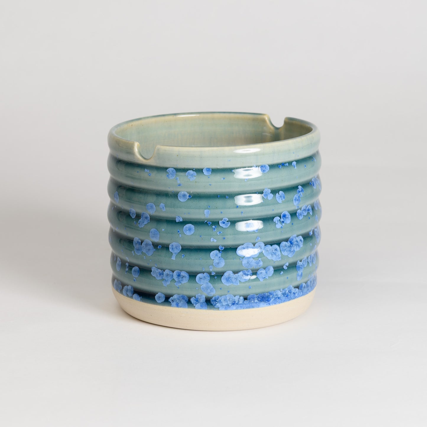 Brush Washer Cup - Crystal Teal