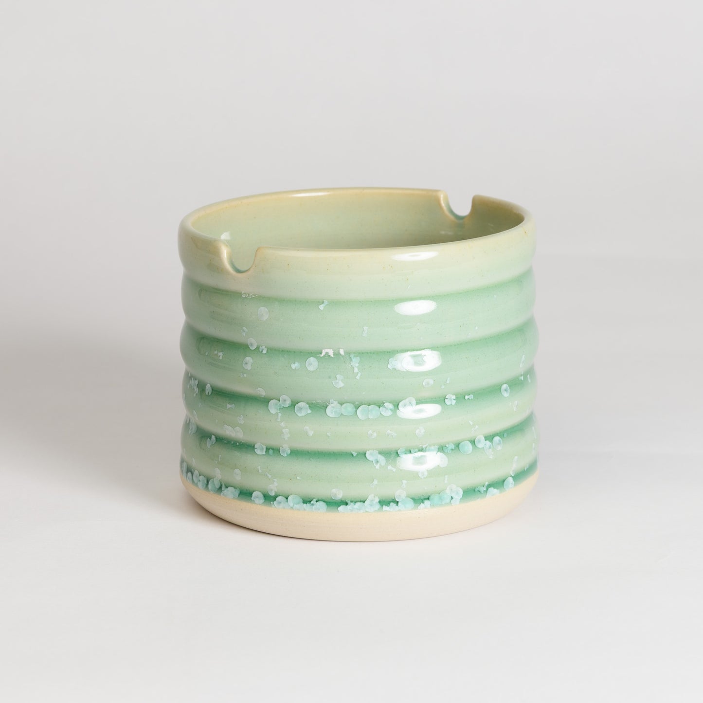 Brush Washer Cup - Crystal Mint