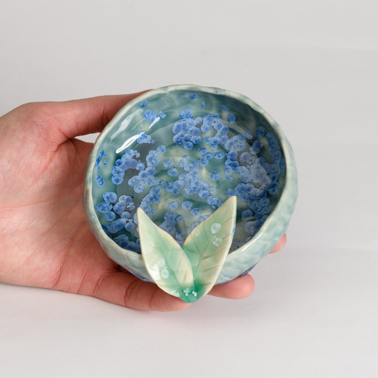 Tea Tidy Bowl - Crystal Teal