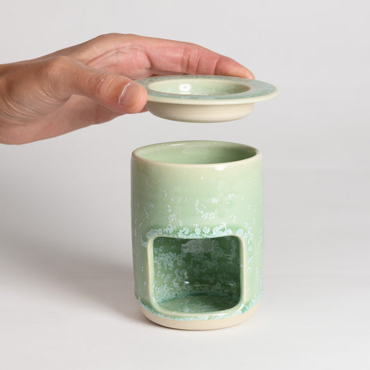 Oil/Wax Burner - Crystal Mint