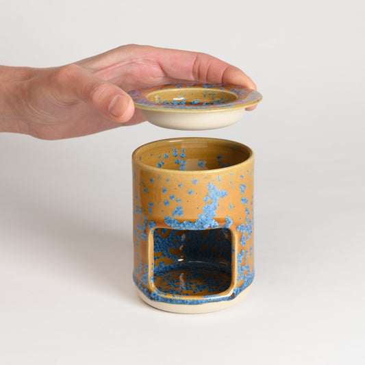 Oil/Wax Burner - Crystal Amber