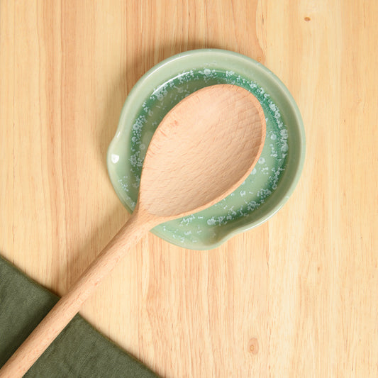 Spoon Rest - Crystal Mint