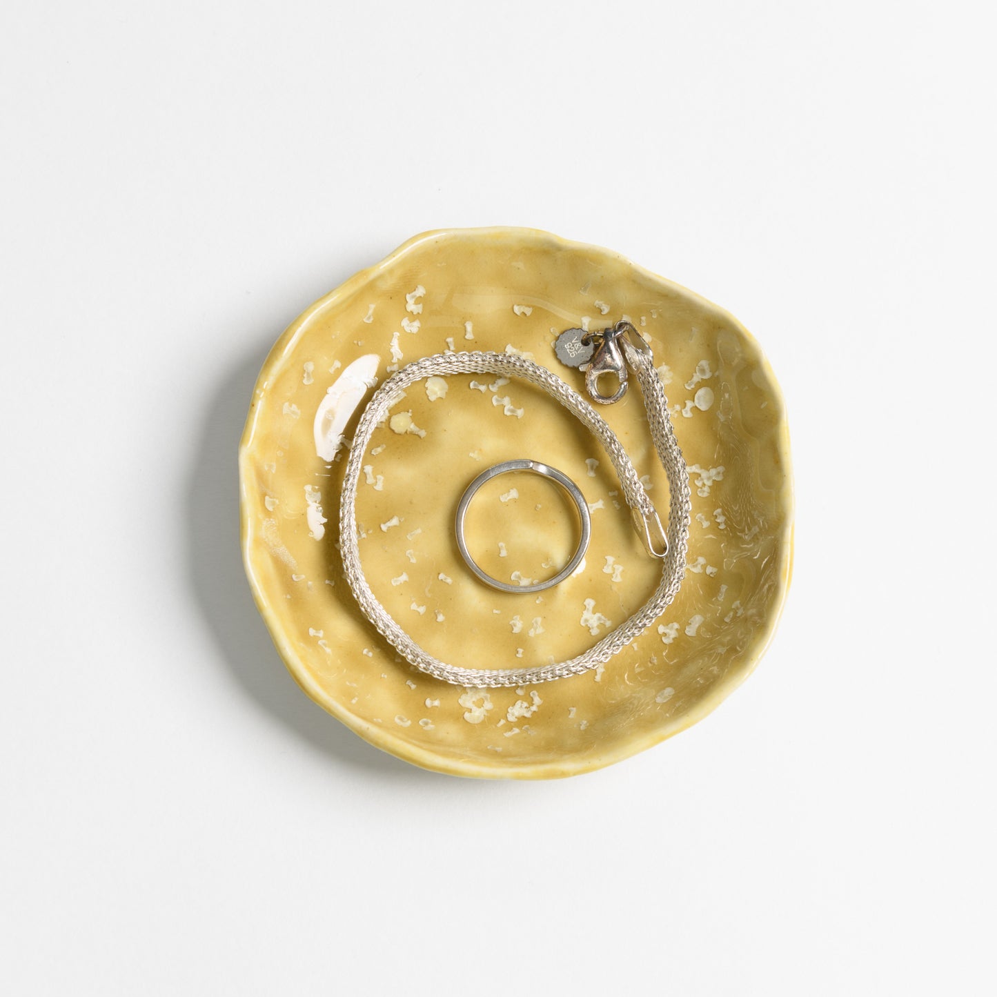 Jewellery Dish - Crystal Antique Gold