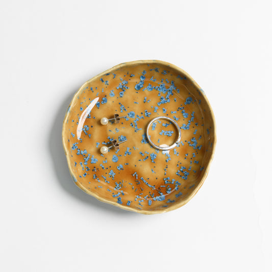 Jewellery Dish - Crystal Amber