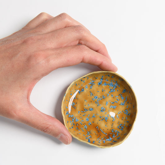 Jewellery Dish - Crystal Amber