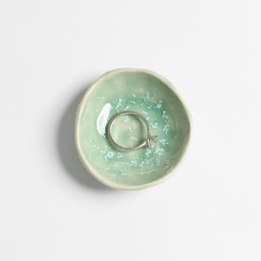 Ring Dish - Crystal Mint