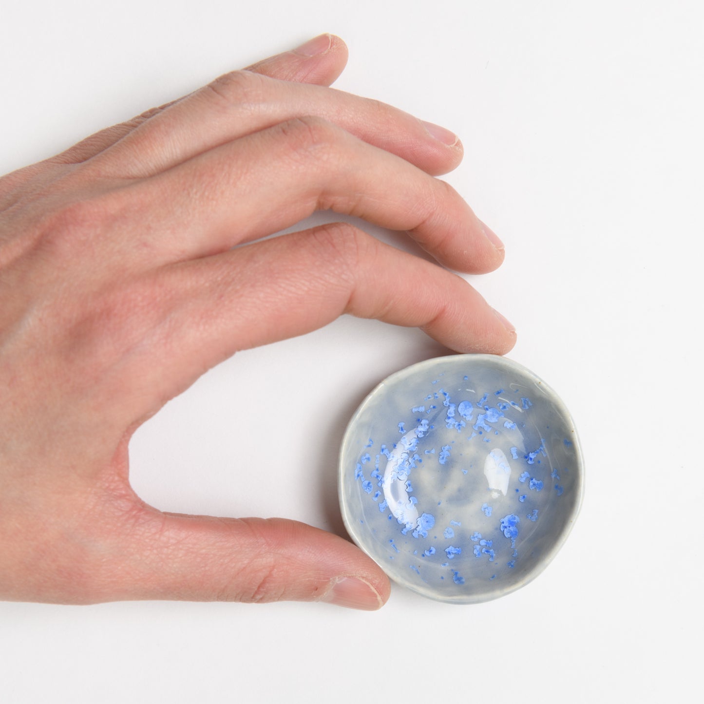 Ring Dish - Crystal Blue
