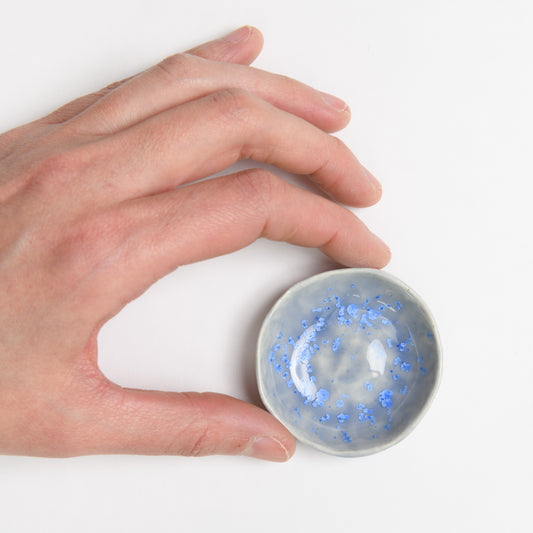 Ring Dish - Crystal Blue
