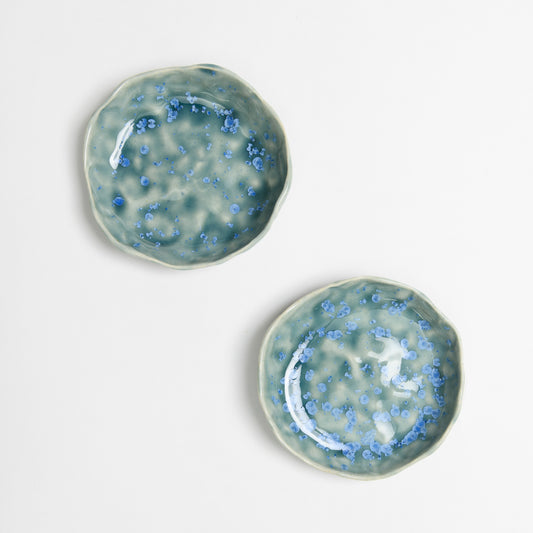 Jewellery Dish - Crystal Teal