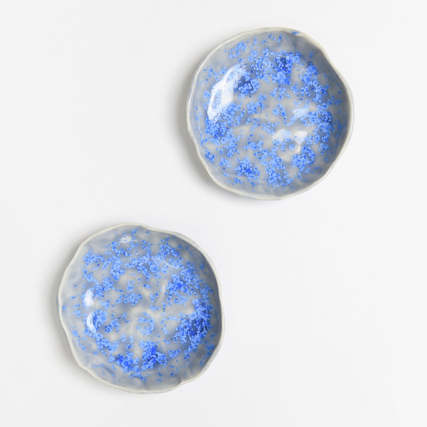 Jewellery Dish - Crystal Blue