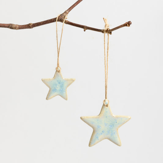 Christmas Ornament - Star - Mermaid Opal