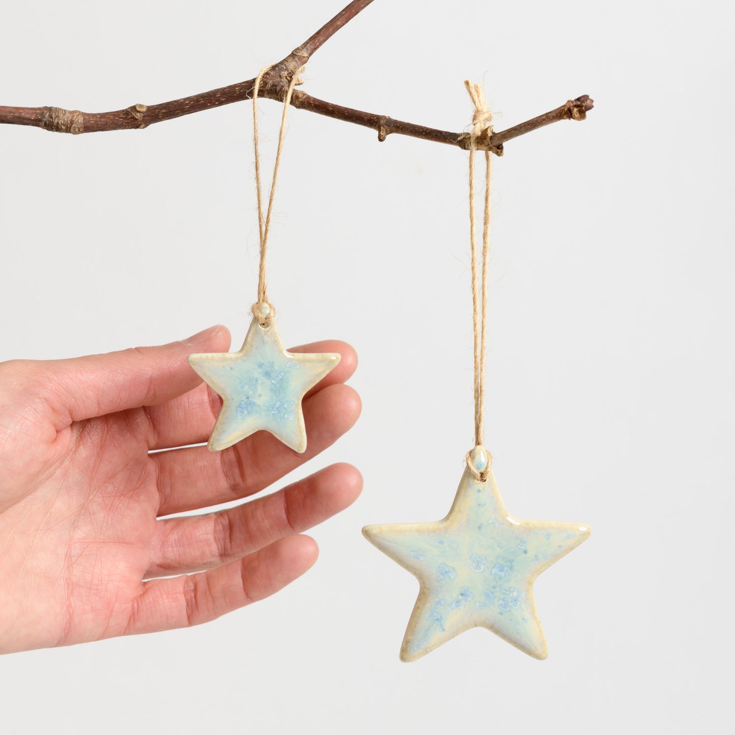 Christmas Ornament - Star - Mermaid Opal