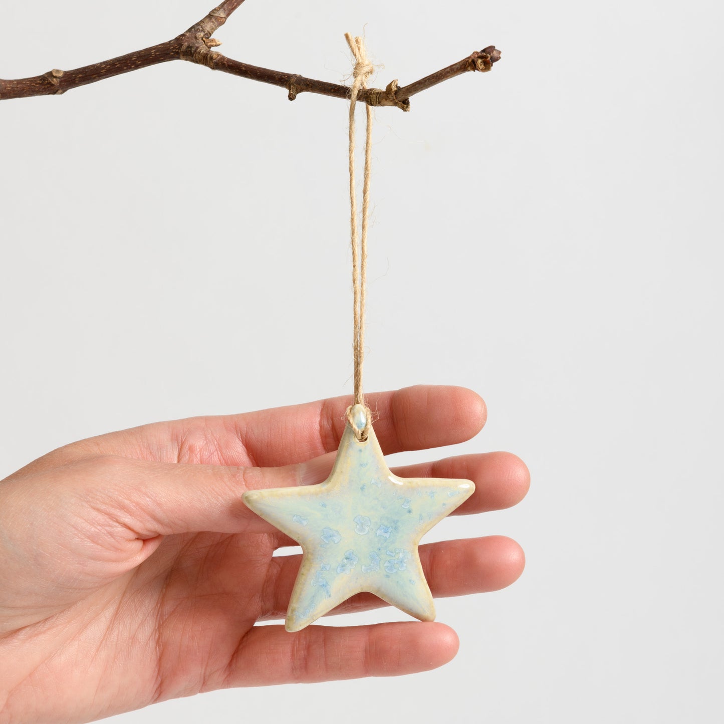 Christmas Ornament - Star - Mermaid Opal