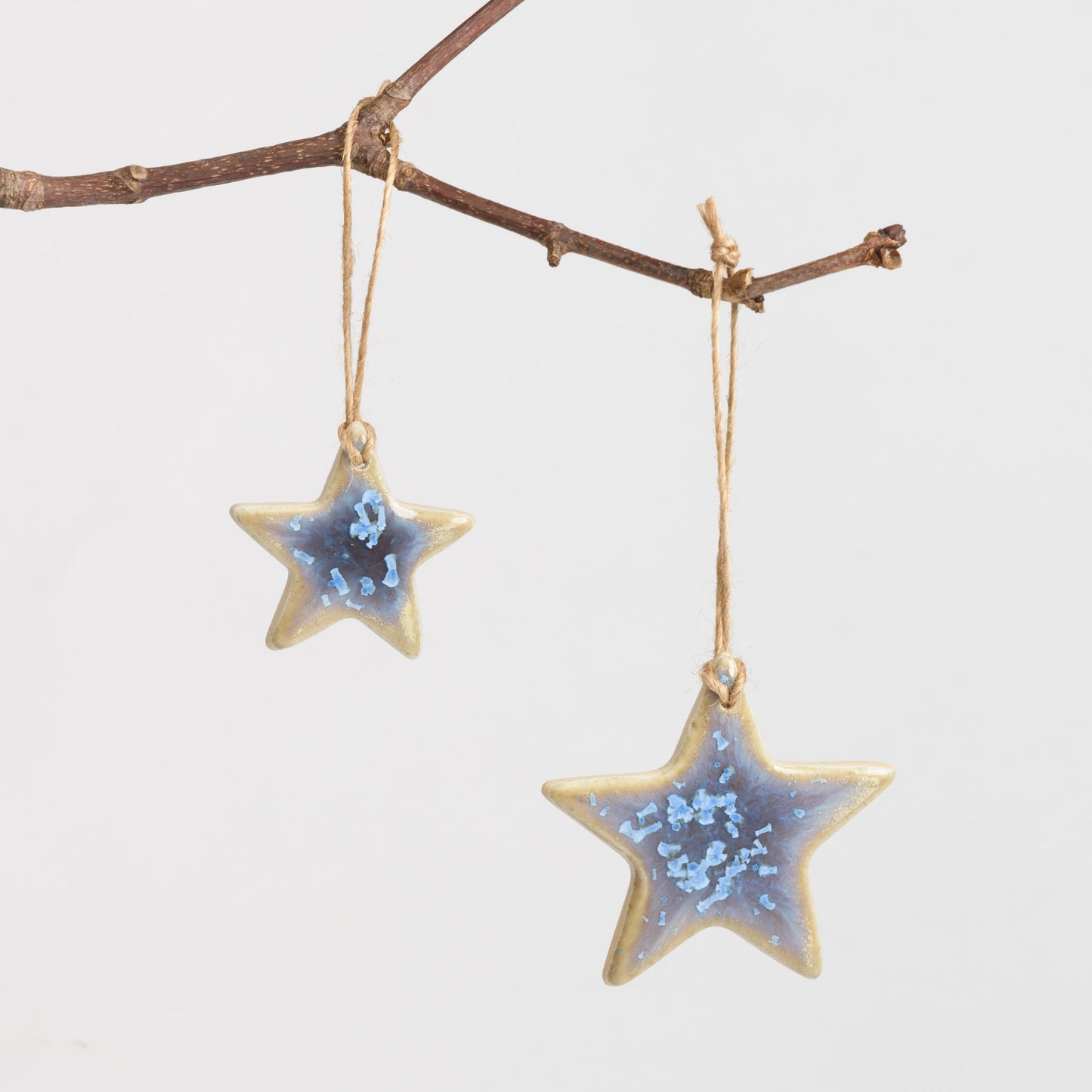 Christmas Ornament - Star - Mermaid Moonstone