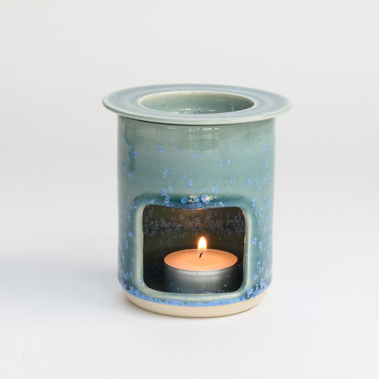 Oil/Wax Burner - Crystal Teal