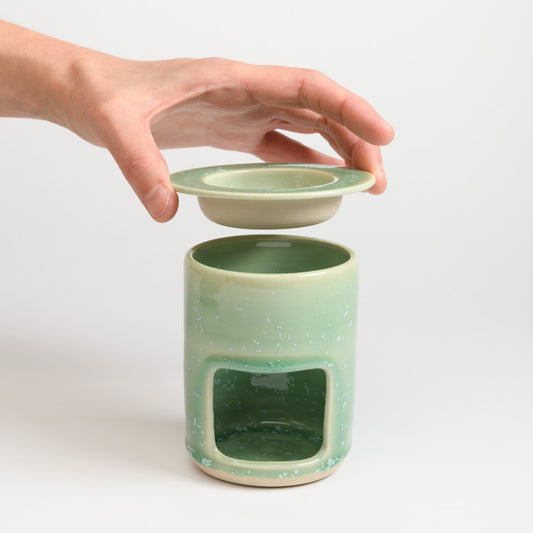 Oil/Wax Burner - Crystal Mint