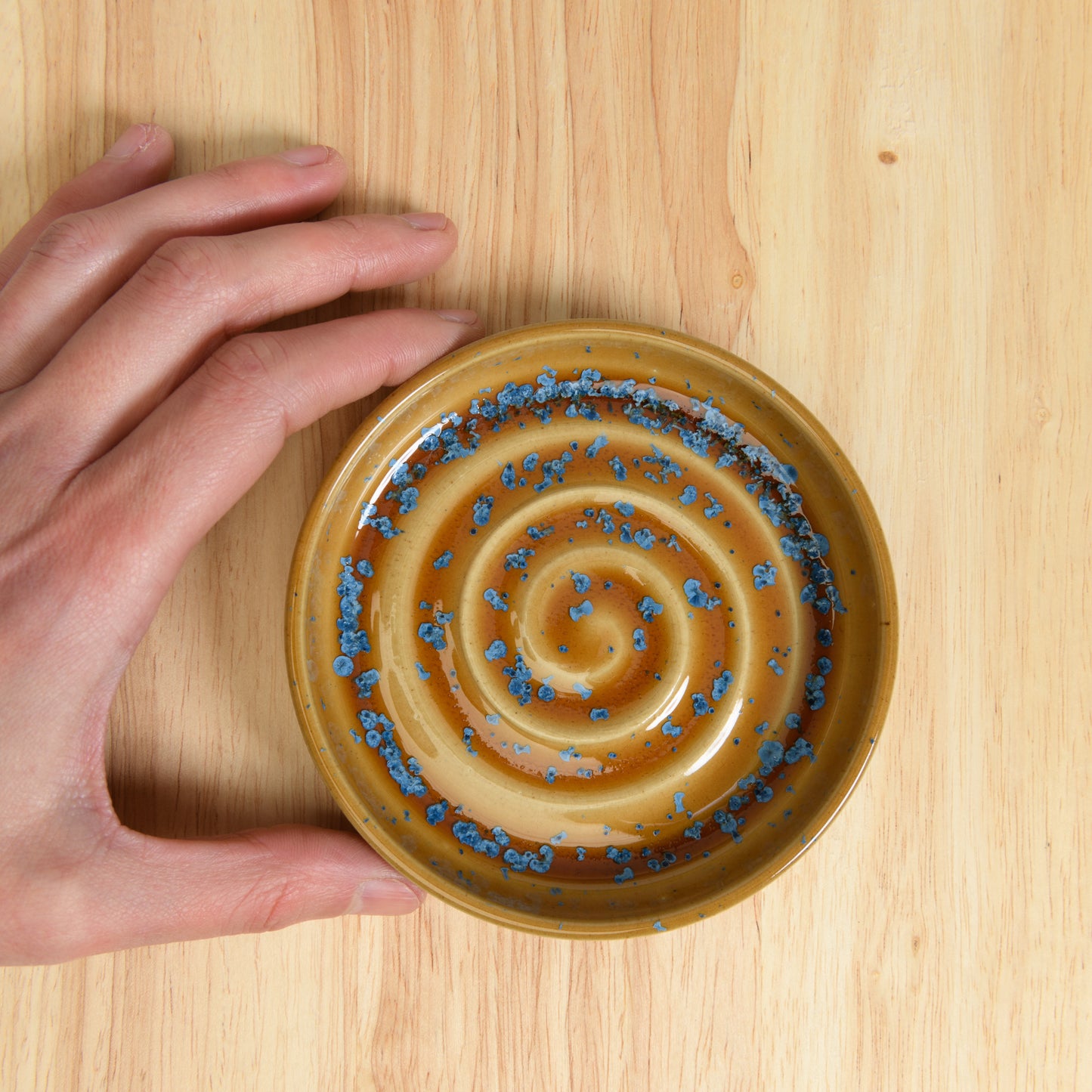 Soap Dish - Crystal Amber