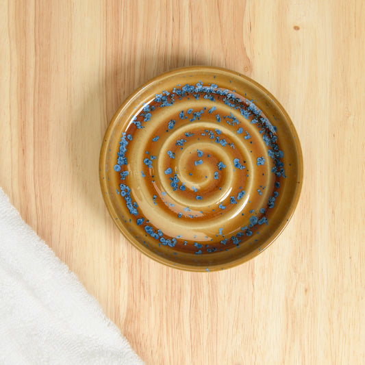 Soap Dish - Crystal Amber