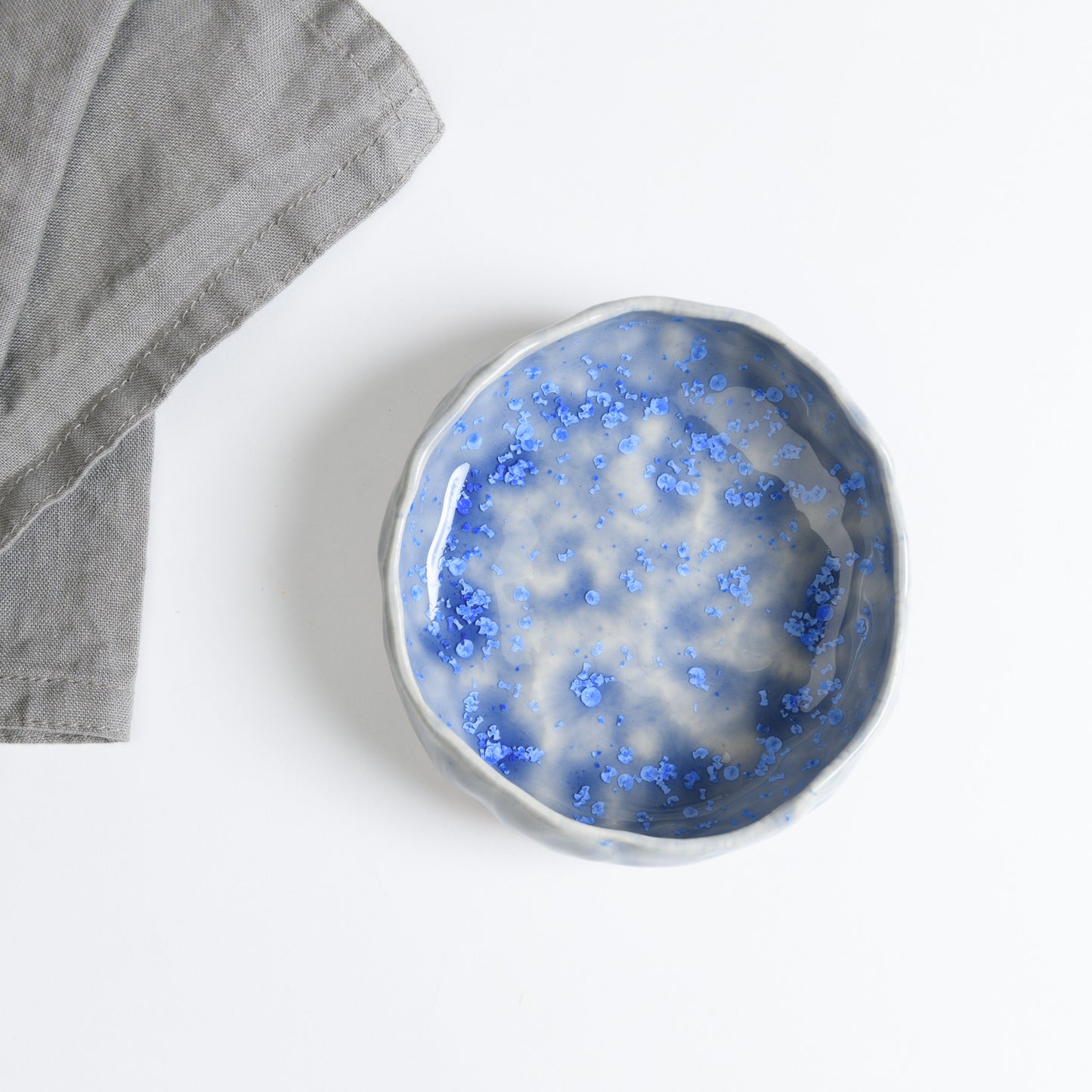 Snack Bowl - Crystal Blue