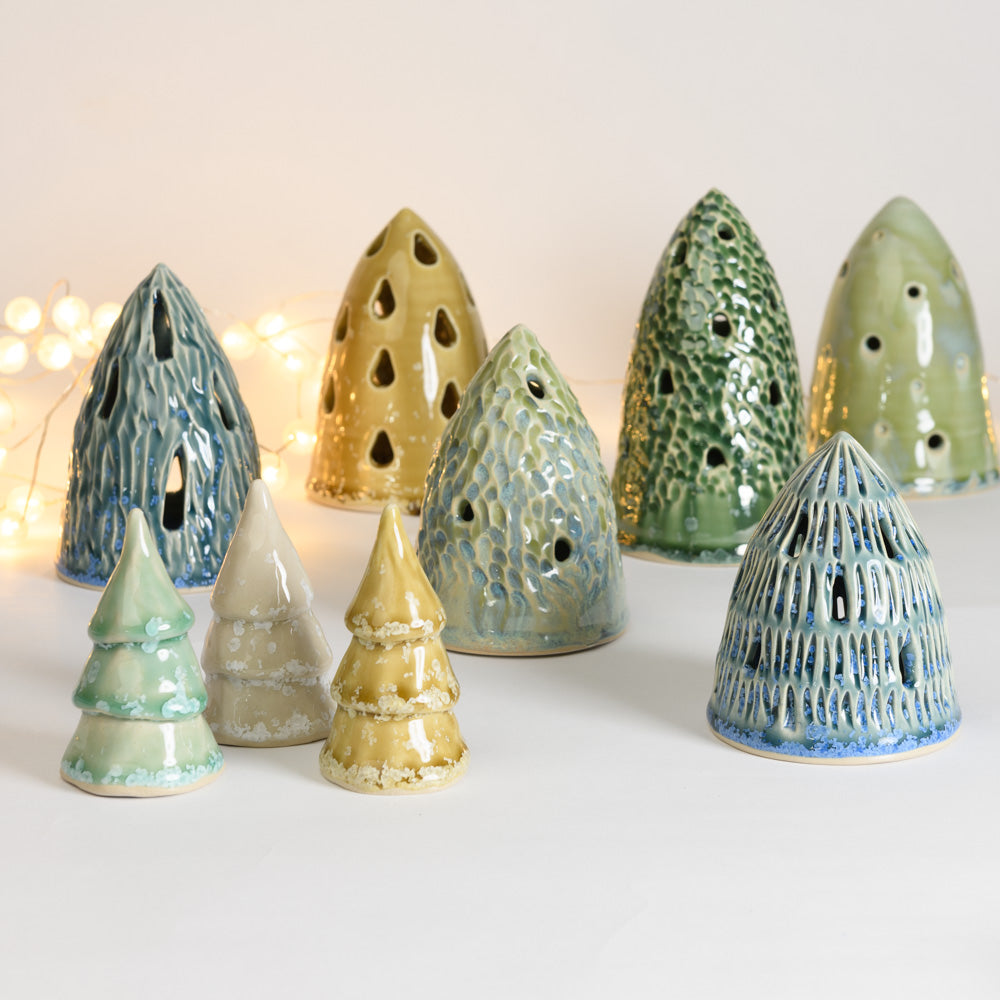 Ceramic Christmas trees