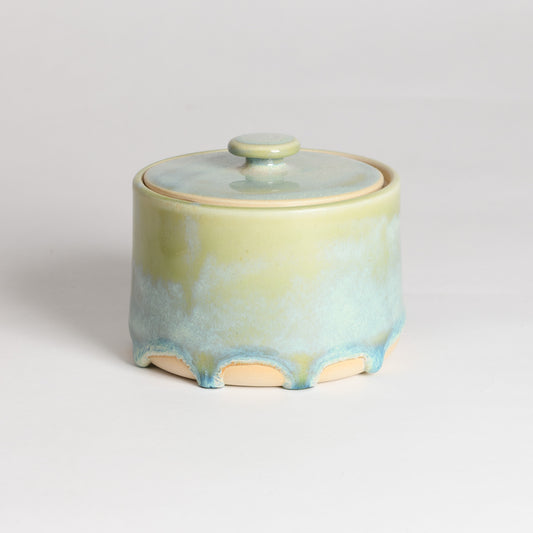 Salt / Sugar Pot - Seafoam (second)
